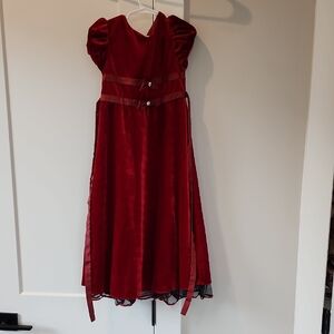 Bonnie Jean Red Formal Kids Dress